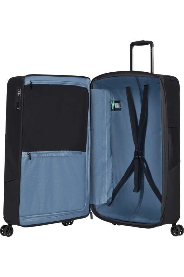 Mala de Viagem Grande 77cm 4 Rodas Expansível Preto - Biz2Go TRVL | Samsonite