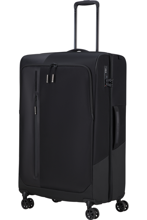 Mala de Viagem Grande 77cm 4 Rodas Expansível Preto - Biz2Go TRVL | Samsonite