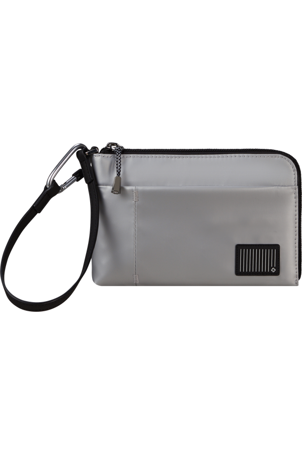 Bolsa Clutch Cinzento Metálico - Wander Last | Samsonite