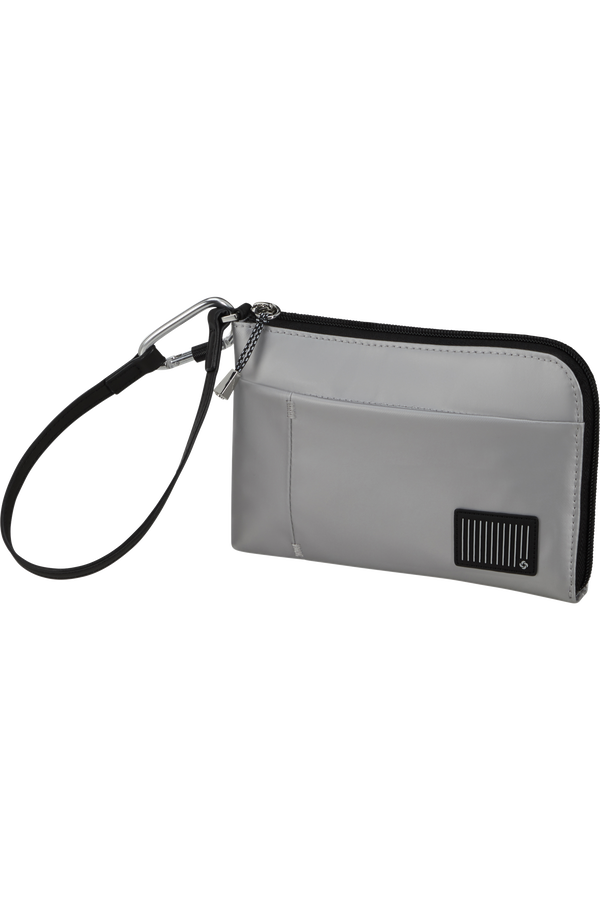 Bolsa Clutch Cinzento Metálico - Wander Last | Samsonite