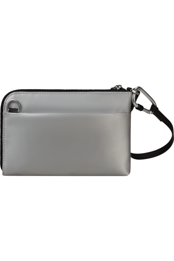 Bolsa Clutch Cinzento Metálico - Wander Last | Samsonite