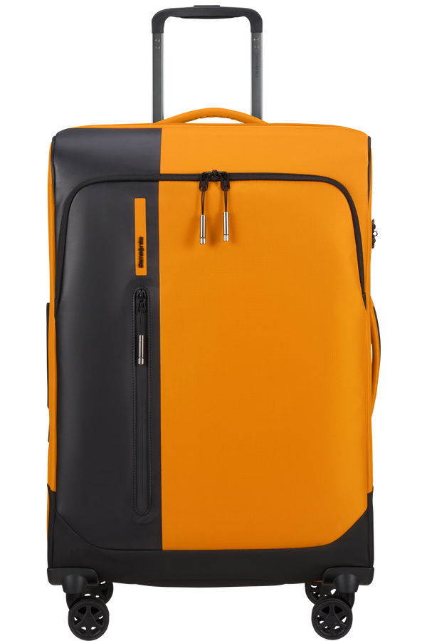 Mala de Viagem Média 66cm 4 Rodas Expansível Amarelo Radiante - Biz2Go TRVL | Samsonite