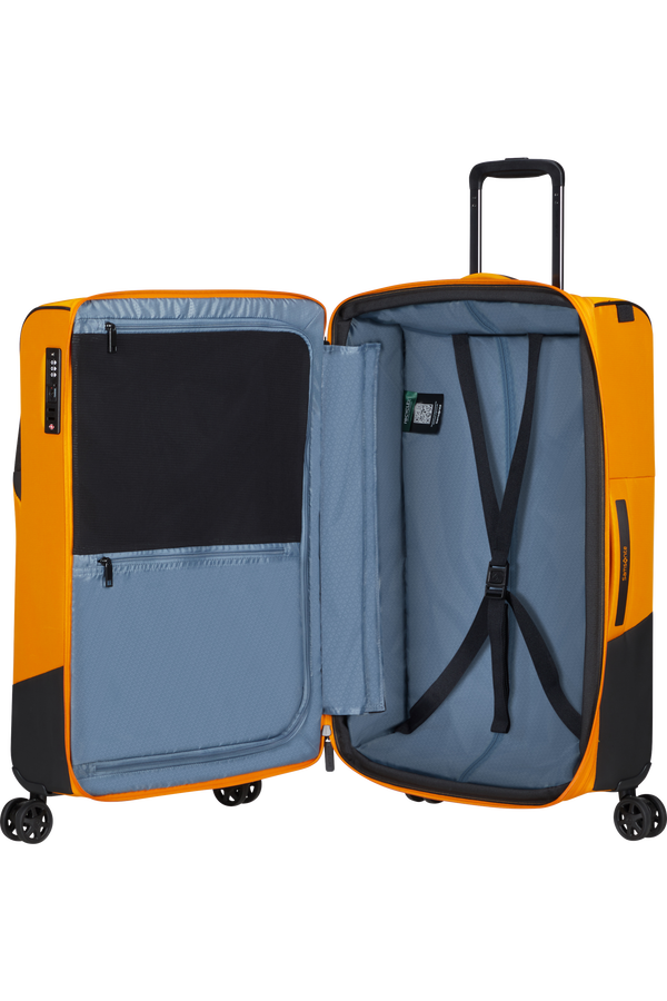 Mala de Viagem Média 66cm 4 Rodas Expansível Amarelo Radiante - Biz2Go TRVL | Samsonite