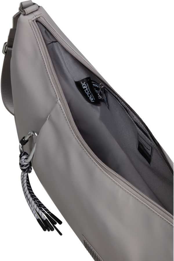 Bolsa de Ombro Hobo Rosa Acinzentado - Wander Last | Samsonite