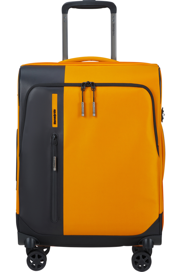 Mala de Cabine 55cm 4 Rodas Expansível Amarelo Radiante - Biz2Go TRVL | Samsonite