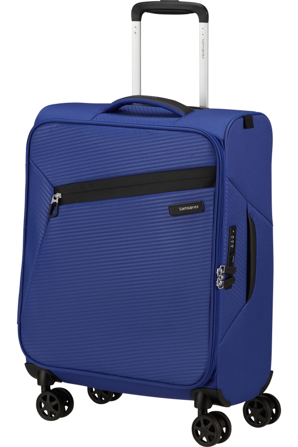 Mala de Cabine 55cm 4 Rodas Azul-Náutico - Litebeam | Samsonite
