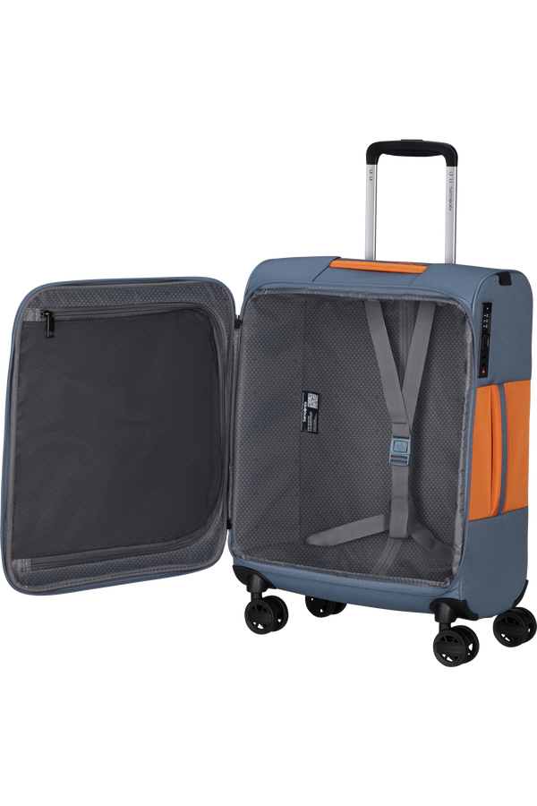 Mala de Cabine 55cm 4 Rodas Mirtilo/Laranja - Vaycay | Samsonite