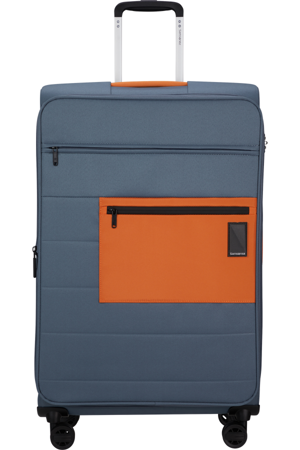 Mala de Viagem Grande 77cm 4 Rodas Expansível Mirtilo/Laranja - Vaycay | Samsonite