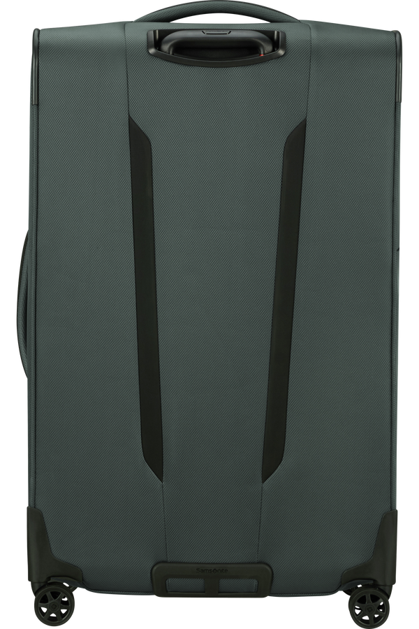 Mala de Viagem Grande 79cm 4 Rodas Expansível Preto Desportivo - Respark | Samsonite