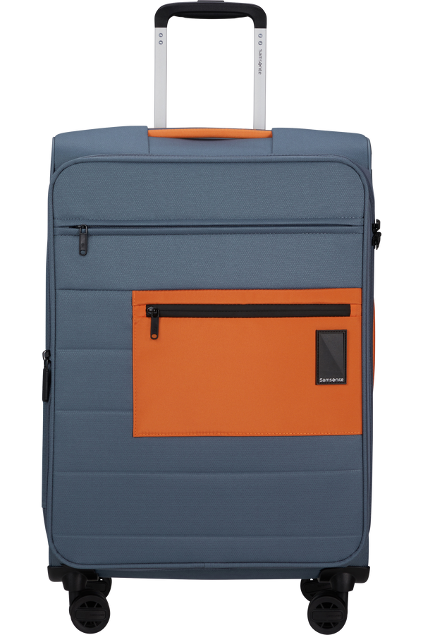 Mala de Viagem Média 66cm 4 Rodas Expansível Mirtilo/Laranja - Vaycay | Samsonite