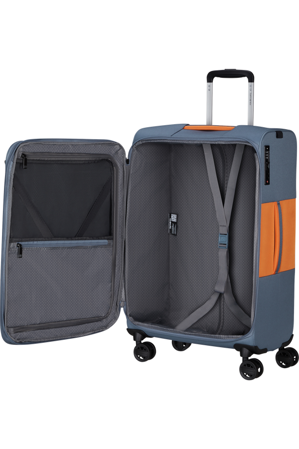 Mala de Viagem Média 66cm 4 Rodas Expansível Mirtilo/Laranja - Vaycay | Samsonite