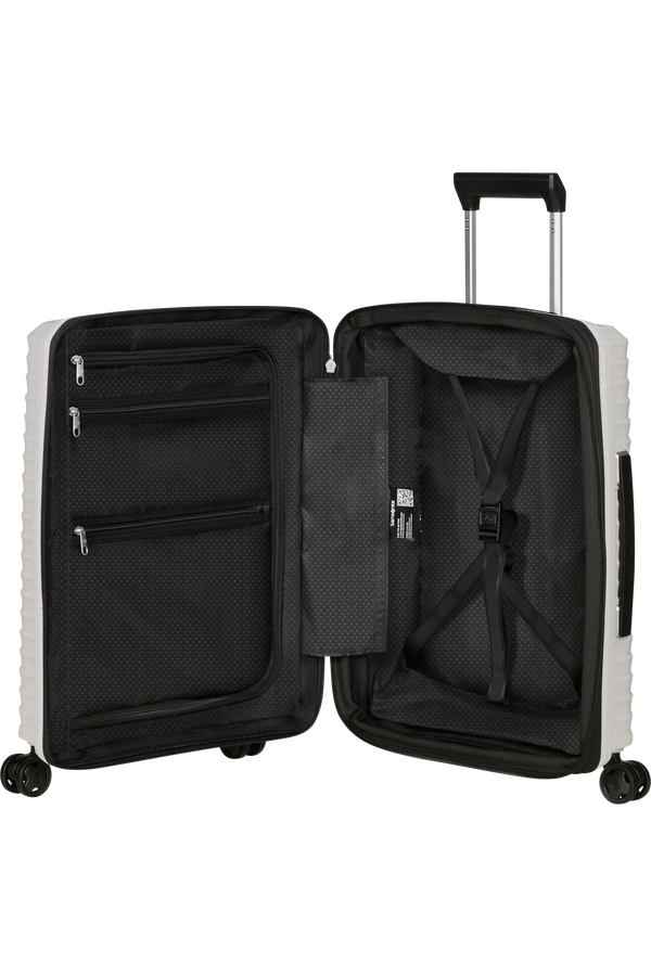 Mala de Cabine 55cm Expansível 4 Rodas Branco Nuvem - Upscape | Samsonite