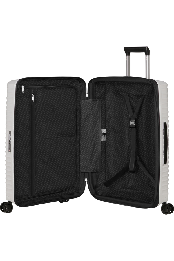Mala de Viagem Média 68cm Expansível 4 Rodas Branco Nuvem - Upscape | Samsonite