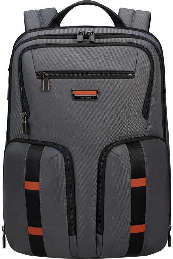 Mochila para Portátil 15.6" 2 Bolsos Cinzento/Conhaque - Urban-Eye | Samsonite