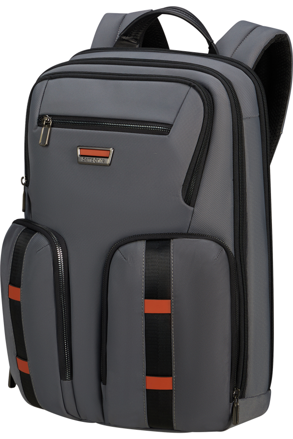 Mochila para Portátil 15.6" 2 Bolsos Cinzento/Conhaque - Urban-Eye | Samsonite