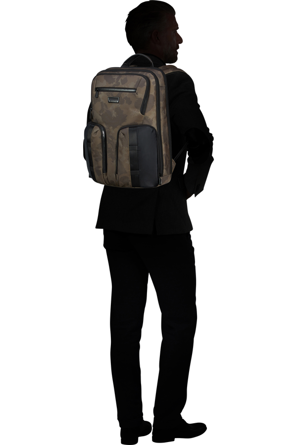 Mochila para Portátil 15.6" 2 Bolsos Camuflado Deserto - Urban-Eye | Samsonite
