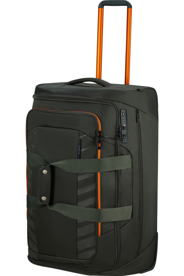 Saco de Viagem Grande 74cm Verde Floresta/Laranja - Respark | Samsonite