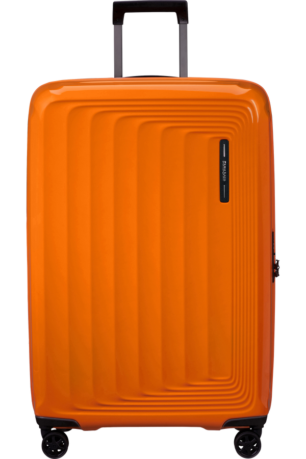 Mala de Viagem Grande 75cm Expansível 4 Rodas Laranja Papaia - Nuon | Samsonite