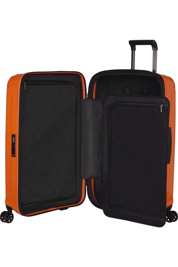 Mala de Viagem Grande 75cm Expansível 4 Rodas Laranja Papaia - Nuon | Samsonite