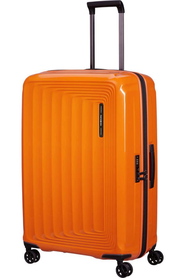 Mala de Viagem Grande 75cm Expansível 4 Rodas Laranja Papaia - Nuon | Samsonite