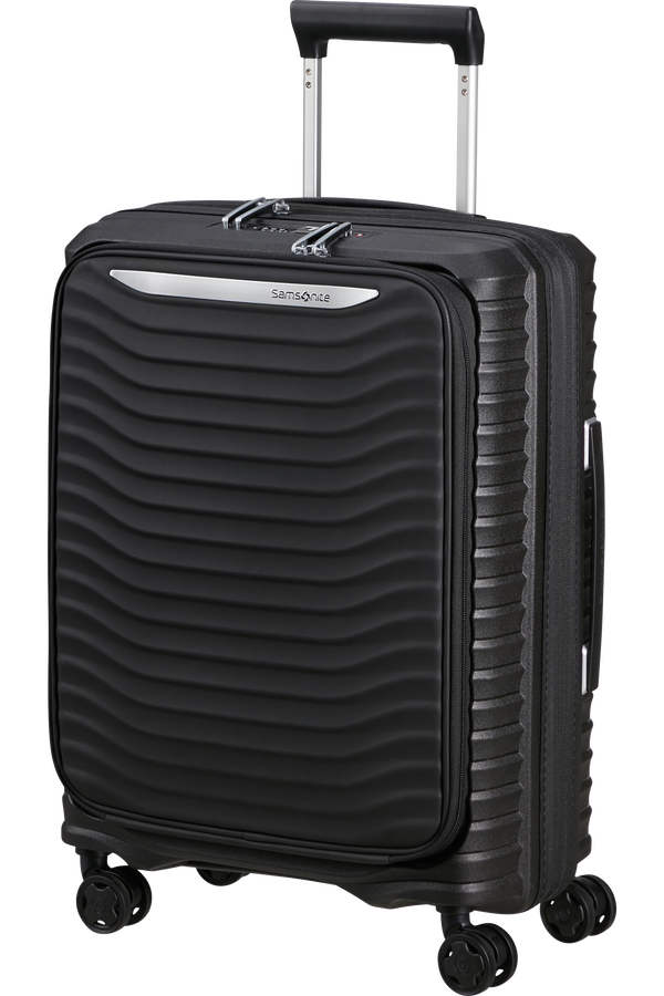 Mala de Cabine 55cm Expansível 4 Rodas c/ Acesso Frontal Preto - Upscape | Samsonite