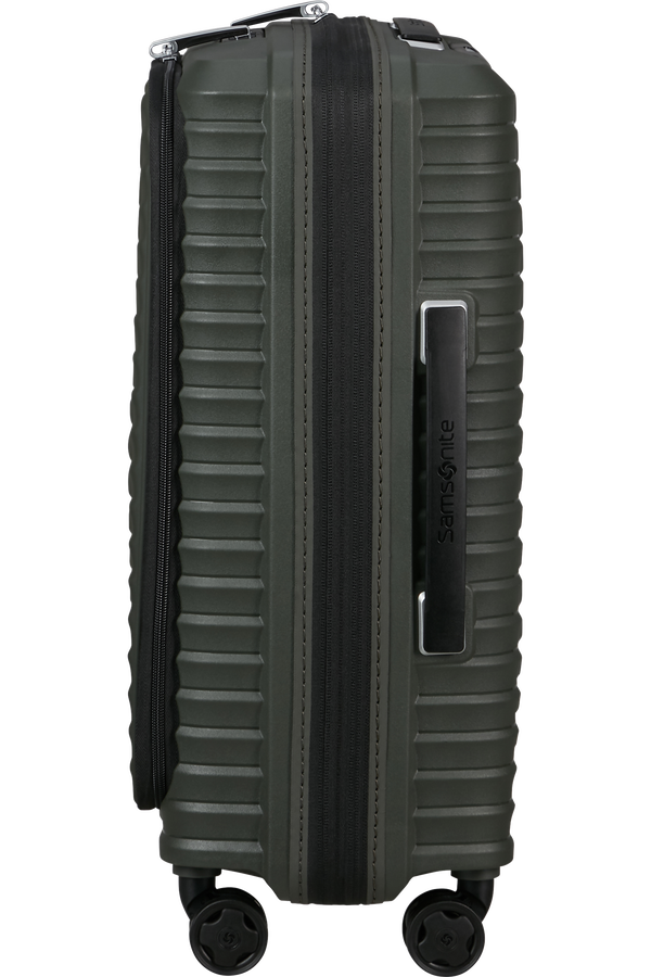 Mala de Cabine 55cm Expansível 4 Rodas c/ Acesso Frontal Verde Tropa - Upscape | Samsonite