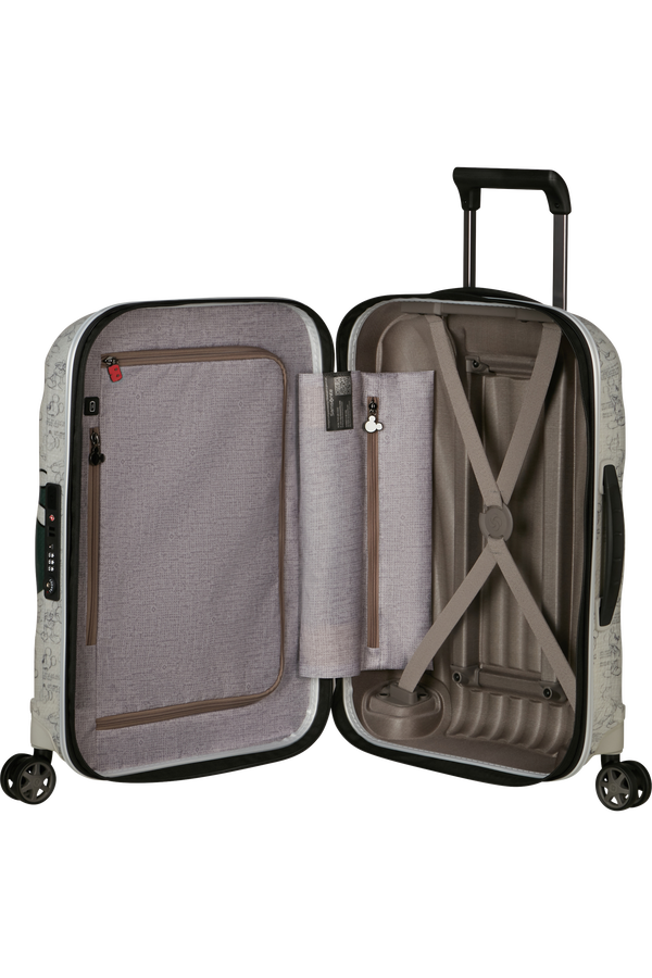 Mala de Cabine 55cm 4 Rodas Expansível Disney Hello Mickey - C-Lite | Samsonite