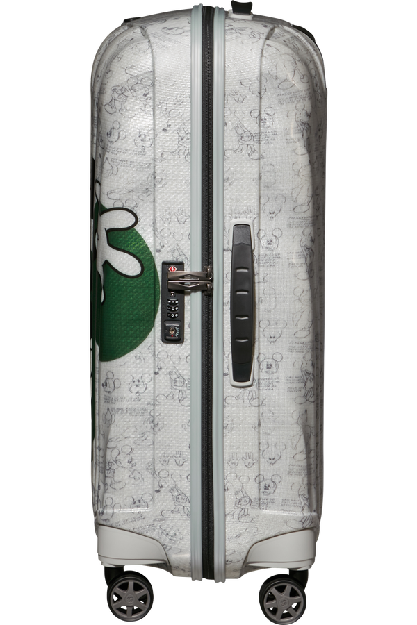 Mala de Viagem Média 69cm 4 Rodas Disney Hello Mickey - C-Lite | Samsonite