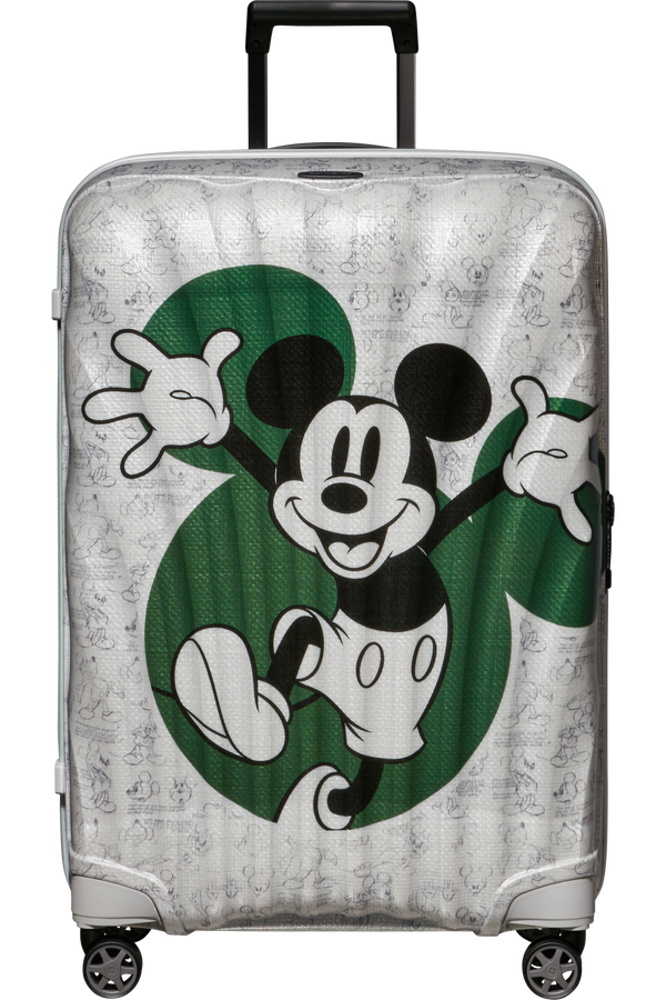 Mala de Viagem Grande 75cm 4 Rodas Disney Hello Mickey - C-Lite | Samsonite