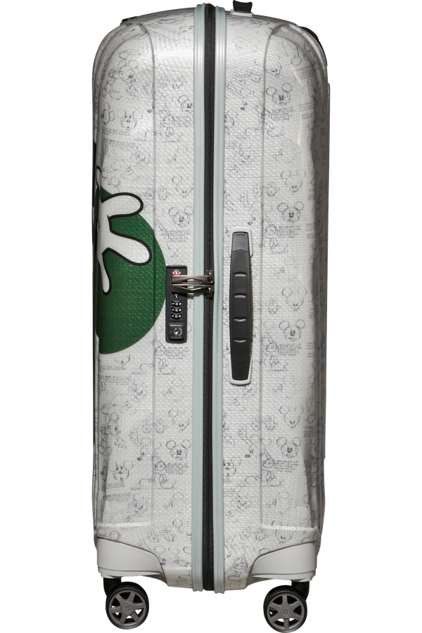 Mala de Viagem Grande 75cm 4 Rodas Disney Hello Mickey - C-Lite | Samsonite