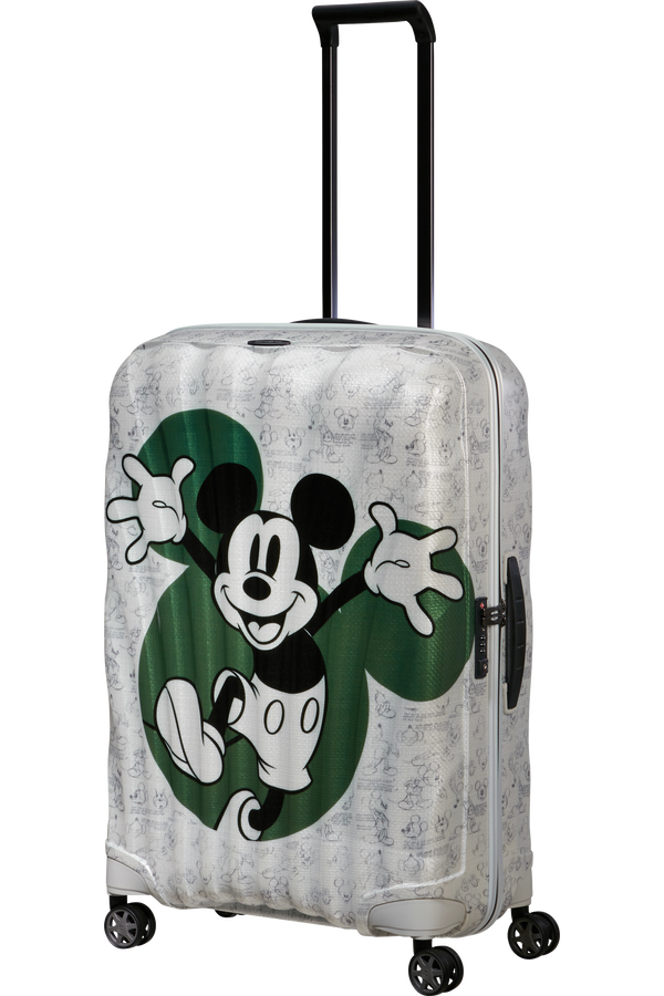 Mala de Viagem Grande 75cm 4 Rodas Disney Hello Mickey - C-Lite | Samsonite