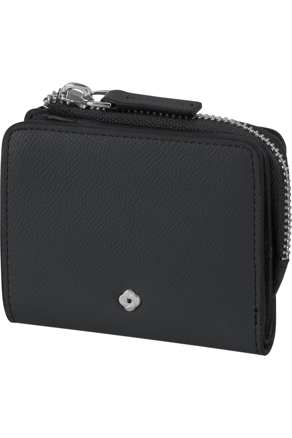 Carteira de Senhora para 4 cartões com Porta-Moedas Preta - Every-Time 2.0 SLG | Samsonite