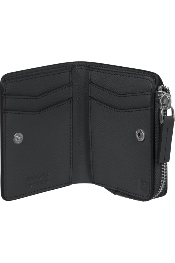 Carteira de Senhora para 4 cartões com Porta-Moedas Preta - Every-Time 2.0 SLG | Samsonite