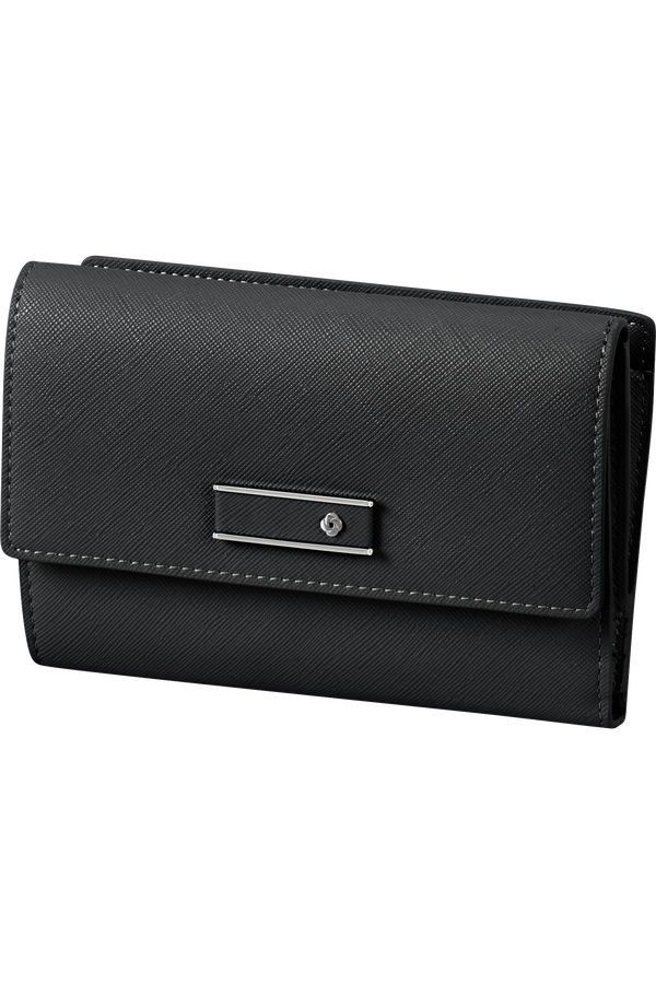 Carteira de Senhora para 12 Cartões com Porta-Moedas Preta - Zalia 3.0 SLG | Samsonite