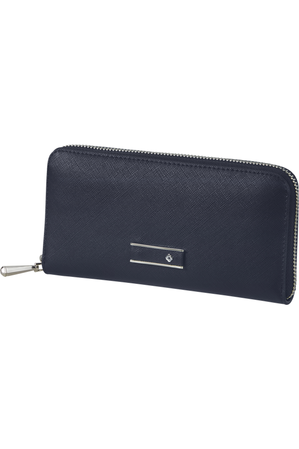 Carteira de Senhora para 8 Cartões com Porta-Moedas e Porta-Notas Azul-Marinho - Zalia 3.0 SLG | Samsonite