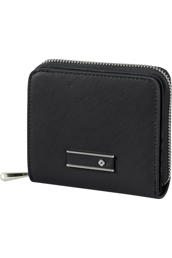 Carteira de Senhora para 6 Cartões com Porta-Moedas e Porta-Notas Preta - Zalia 3.0 SLG | Samsonite