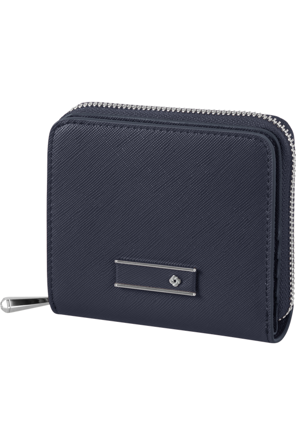 Carteira de Senhora para 6 Cartões com Porta-Moedas e Porta-Notas Azul-Marinho - Zalia 3.0 SLG | Samsonite