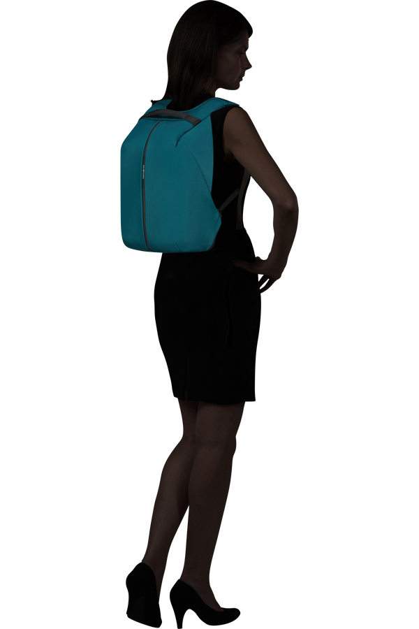 Mochila Antirroubo para Portátil 14.1" Azul Petróleo -  Securipak 2.0 | Samsonite