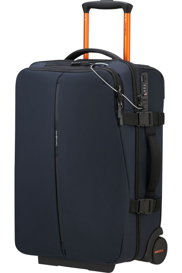 Saco de Viagem Antirroubo 52cm 2 Rodas Azul Escuro -  Securipak 2.0 | Samsonite