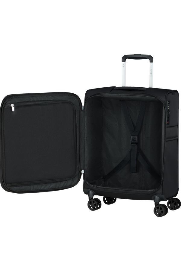 Mala de Cabine 55cm Expansível 4 Rodas Preto - Urbify | Samsonite
