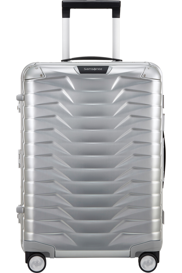 Mala de Cabine Alumínio 55cm 4 Rodas Prateada - Proxis Alu | Samsonite