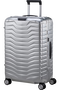 Mala de Viagem Média Alumínio 69cm 4 Rodas Prateada - Proxis Alu | Samsonite