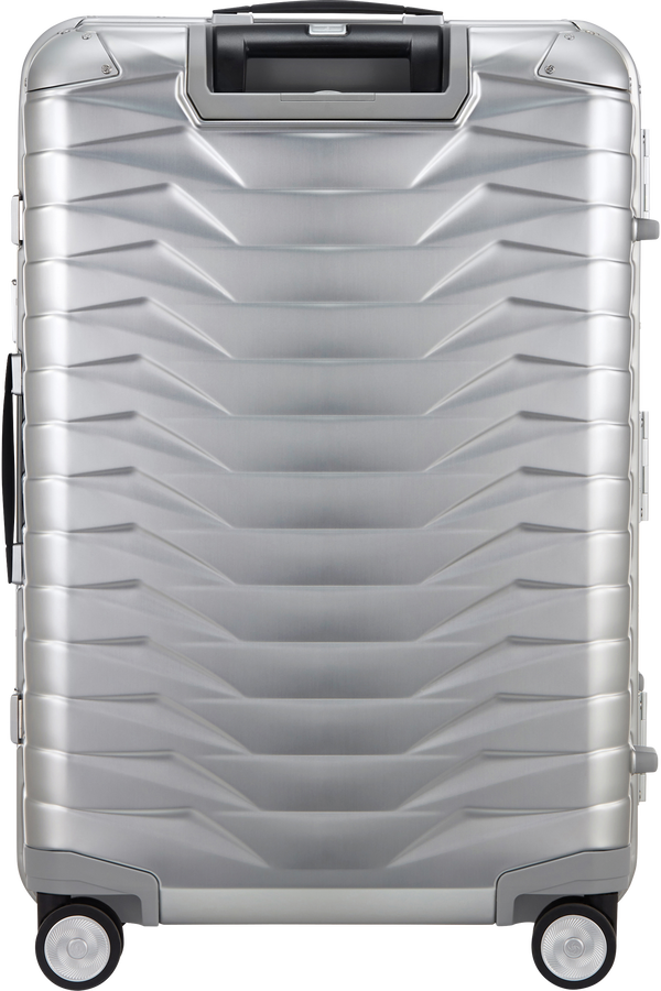 Mala de Viagem Média Alumínio 69cm 4 Rodas Prateada - Proxis Alu | Samsonite