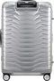 Mala de Viagem Média Alumínio 69cm 4 Rodas Prateada - Proxis Alu | Samsonite