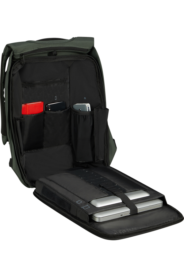 Mochila Antirroubo para Portátil 15.6" Verde -  Securipak 2.0 | Samsonite