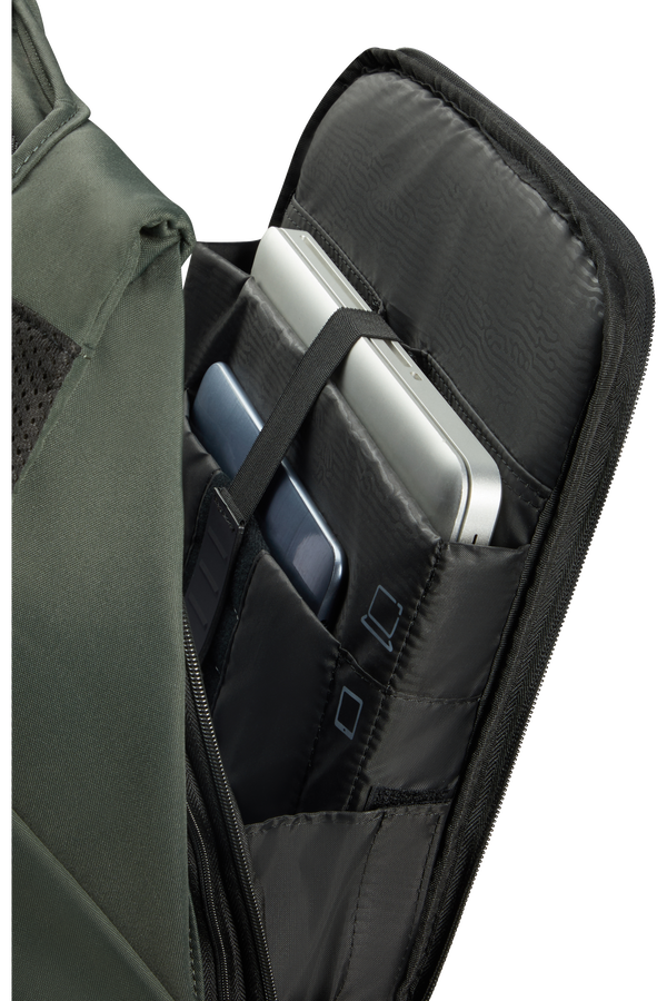 Mochila Antirroubo para Portátil 15.6" Verde -  Securipak 2.0 | Samsonite
