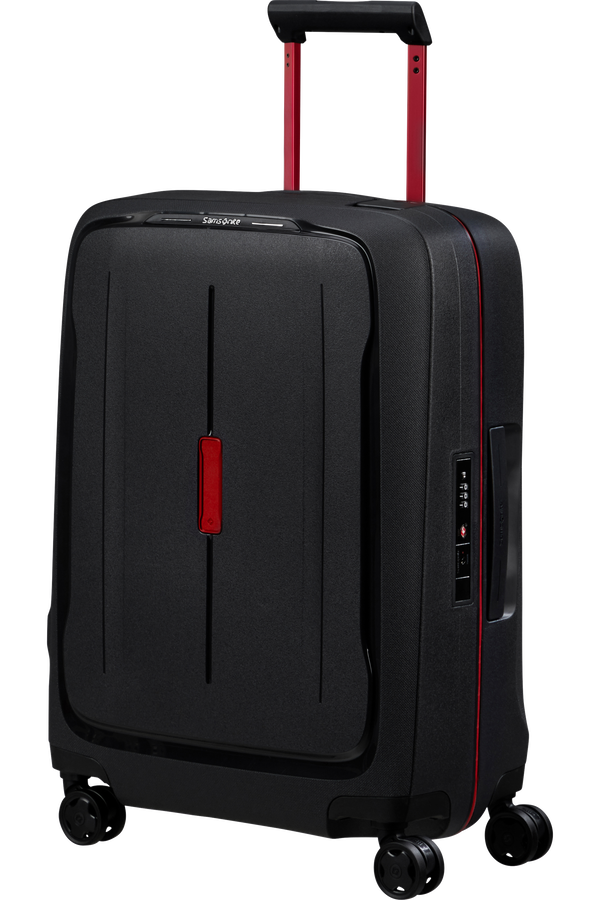Mala de Cabine 55cm 4 Rodas Carvão / Vermelho - Essens | Samsonite