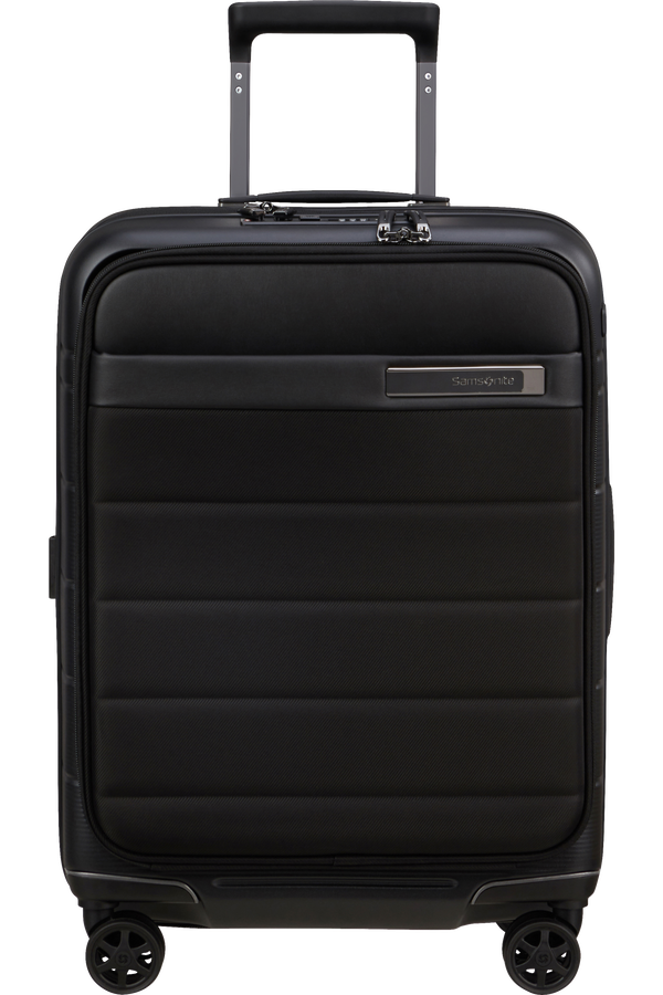 Mala de Cabine 55cm Expansível 4 Rodas c/ Acesso Frontal Preta - Neopod | Samsonite