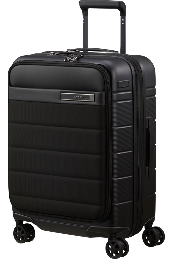 Mala de Cabine 55cm Expansível 4 Rodas c/ Acesso Frontal Preta - Neopod | Samsonite