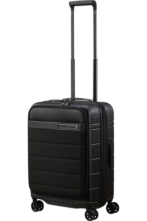 Mala de Cabine 55cm Expansível 4 Rodas c/ Acesso Frontal Preta - Neopod | Samsonite